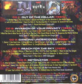 5CD/Zestaw pudełkowy Ratt: The Atlantic Years 1984-1990