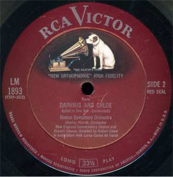 LP Maurice Ravel: Daphnis And Chloe