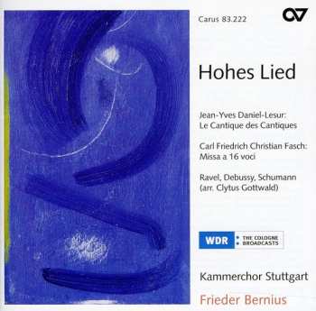 CD Ravel / Debussy / Kammerchor Stuttgart / Bernius: Works A Capella By Daniel-lesur Ravel Debussy