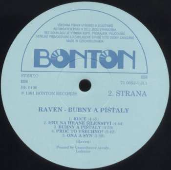 LP Raven: Bubny A Píšťaly