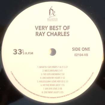 LP Ray Charles: The Very Best Of Ray Charles