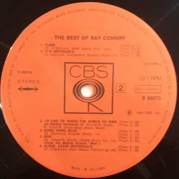 LP Ray Conniff: The Best Of Ray Conniff