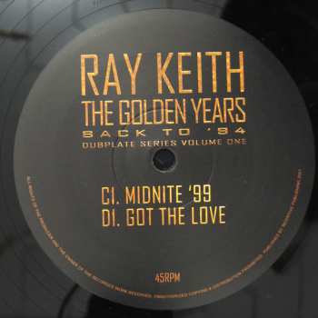 5LP/Zestaw pudełkowy Ray Keith: The Golden Years: Back To '94 