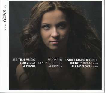 CD Rebecca Clarke: Izabel Markova - British Music For Viola & Piano