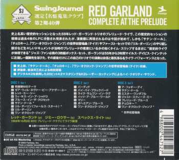 3CD/Zestaw pudełkowy Red Garland: Complete At The Prelude LTD