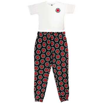 Merch Red Hot Chili Peppers: Red Hot Chili Peppers Ladies Pyjamas: Classic Asterisk (x-small) XS