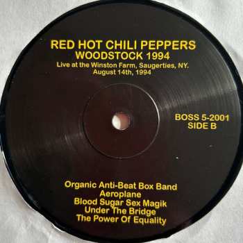 LP Red Hot Chili Peppers: Woodstock 1994 (Live At The Winston Farm, Saugerties, NY. August 14th, 1994 - US TV Broadcast) LTD