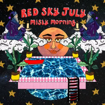 Red Sky July: Misty Morning