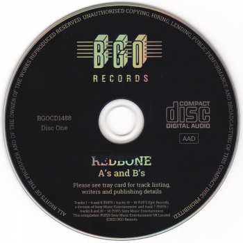 2CD Redbone: A's and B's