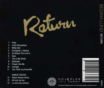 CD Regina Lund: Return