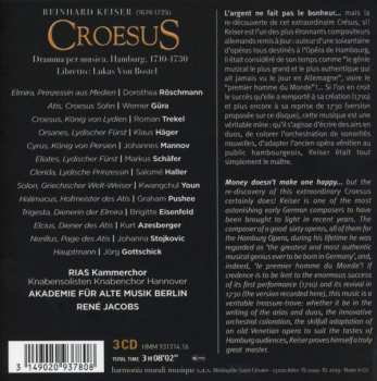 3CD/Zestaw pudełkowy Dorothea Röschmann: Croesus