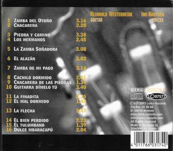 CD Reinhold Westerheide: Songs And Pieces Of Yupanqui