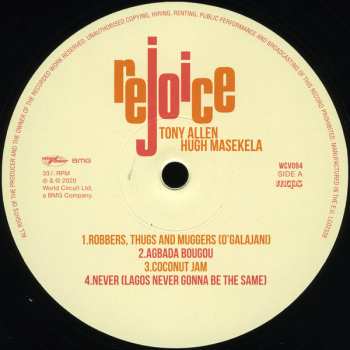 LP Tony Allen: Rejoice