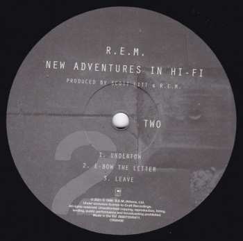 2LP R.E.M.: New Adventures In Hi-Fi