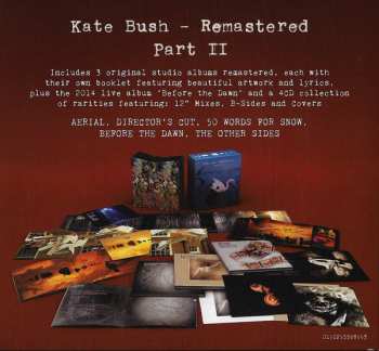 11CD/Zestaw pudełkowy Kate Bush: Remastered Part II