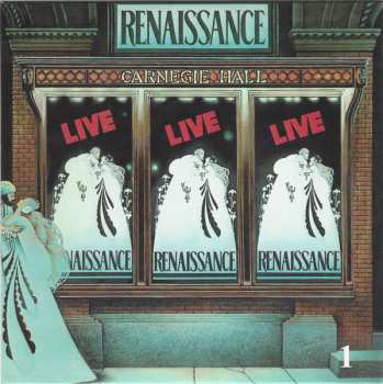 3CD/Zestaw pudełkowy Renaissance: Live At Carnegie Hall