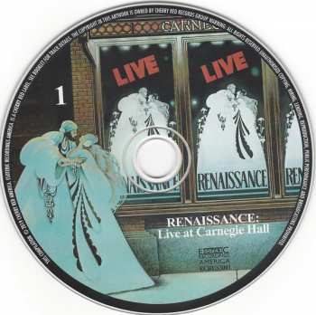 3CD/Zestaw pudełkowy Renaissance: Live At Carnegie Hall