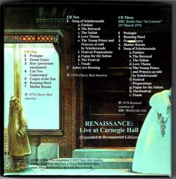 3CD/Zestaw pudełkowy Renaissance: Live At Carnegie Hall
