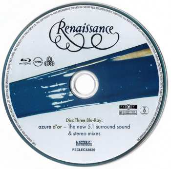 2CD/Zestaw pudełkowy/Blu-ray Renaissance: Azure D'or