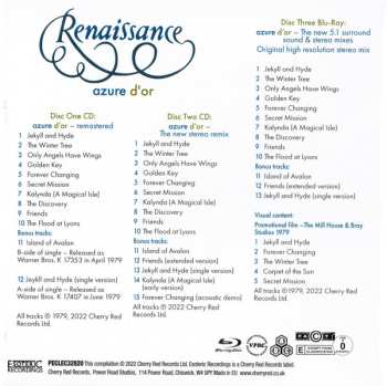 2CD/Zestaw pudełkowy/Blu-ray Renaissance: Azure D'or