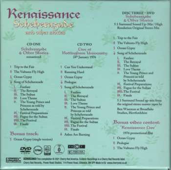 2CD/DVD/Zestaw pudełkowy Renaissance: Scheherazade And Other Stories DLX