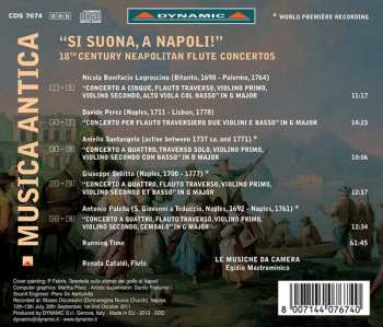 CD Renata Cataldi: Si Suona A Napoli - 18th Century Neapolitan Flute Concertos
