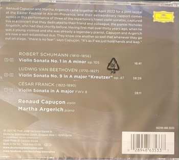 CD Martha Argerich: Beethoven • Schumann • Franck