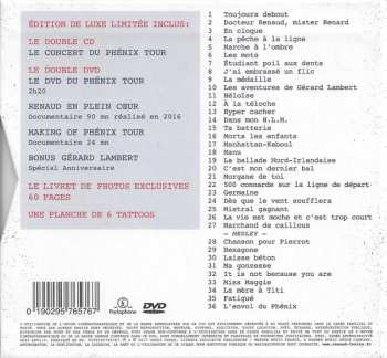 2CD/2DVD/Zestaw pudełkowy Renaud: Phénix Tour DLX | LTD