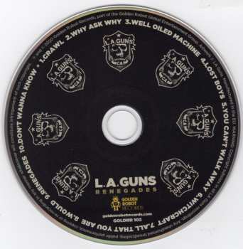 CD L.A. Guns: Renegades