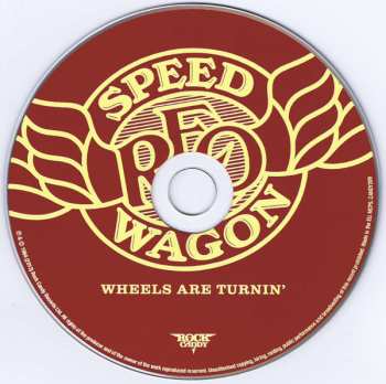 CD REO Speedwagon: Wheels Are Turnin'