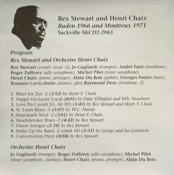 CD Rex Stewart: Baden 1966 And Montreux 1971
