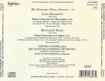 CD Jules Massenet: Piano Concerto In E Major / Piano Concerto In E Flat Major