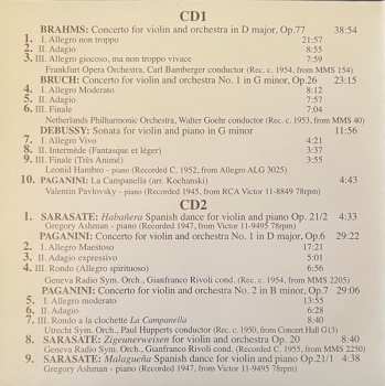 6CD/Zestaw pudełkowy Ricardo Odnoposoff: Vol.1 . Violin Concertos And Showpieces