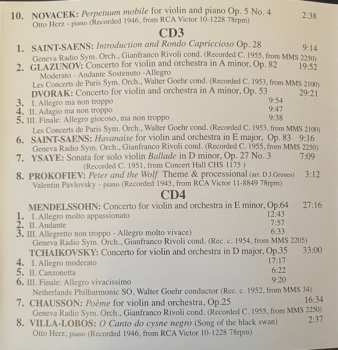 6CD/Zestaw pudełkowy Ricardo Odnoposoff: Vol.1 . Violin Concertos And Showpieces