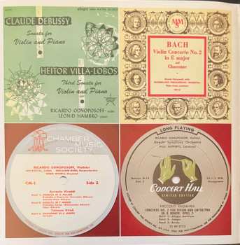 6CD/Zestaw pudełkowy Ricardo Odnoposoff: Vol.1 . Violin Concertos And Showpieces