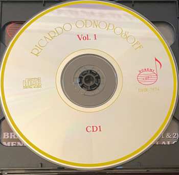 6CD/Zestaw pudełkowy Ricardo Odnoposoff: Vol.1 . Violin Concertos And Showpieces