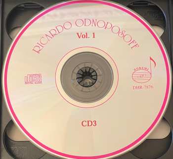 6CD/Zestaw pudełkowy Ricardo Odnoposoff: Vol.1 . Violin Concertos And Showpieces