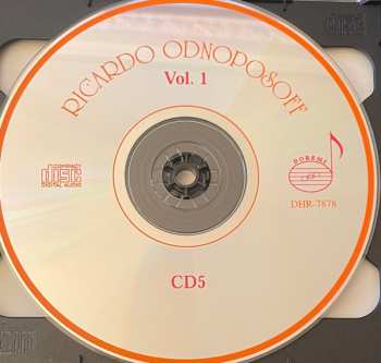 6CD/Zestaw pudełkowy Ricardo Odnoposoff: Vol.1 . Violin Concertos And Showpieces