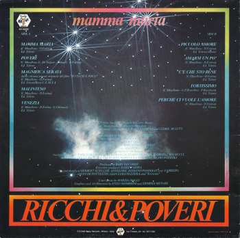 LP Ricchi E Poveri: Mamma Maria