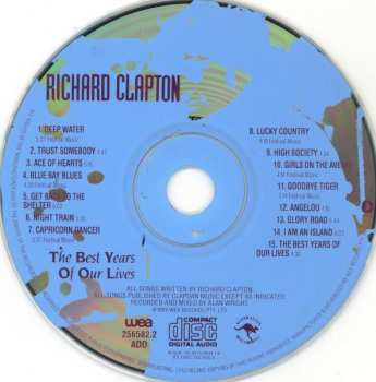CD Richard Clapton: The Best Years Of Our Lives