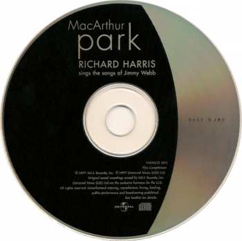 CD Richard Harris: MacArthur Park - Richard Harris Sings The Songs Of Jimmy Webb