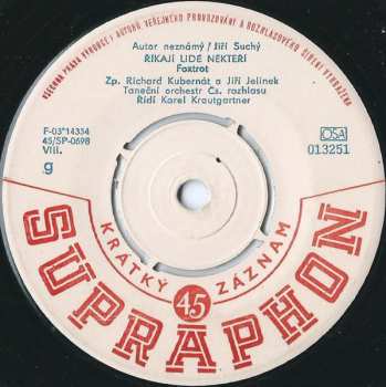 SP Hana Hegerová: Říkají Lidé Někteří / Jak Vypadá Čas