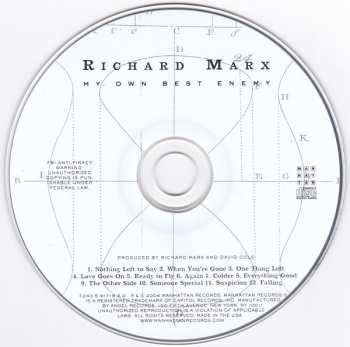 CD Richard Marx: My Own Best Enemy