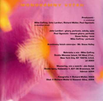 CD Richard Müller: Monogamný Vzťah