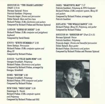 CD Richard Pinhas: East West