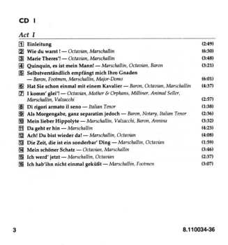 3CD Richard Strauss: Der Rosenkavalier