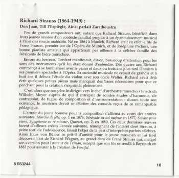 CD Richard Strauss: Don Juan • Till Eulenspiegel • Also Sprach Zarasthustra