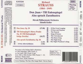 CD Richard Strauss: Don Juan • Till Eulenspiegel • Also Sprach Zarasthustra