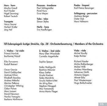 CD Richard Strauss: Orchestra Works · Vol. 3