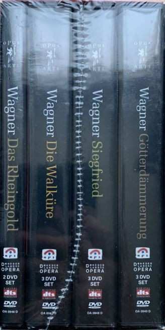 11DVD/Zestaw pudełkowy Richard Wagner: Der Ring Des Nibelungen - Das Rheingold - Die Walküre - Siegfried - Götterdämmerung